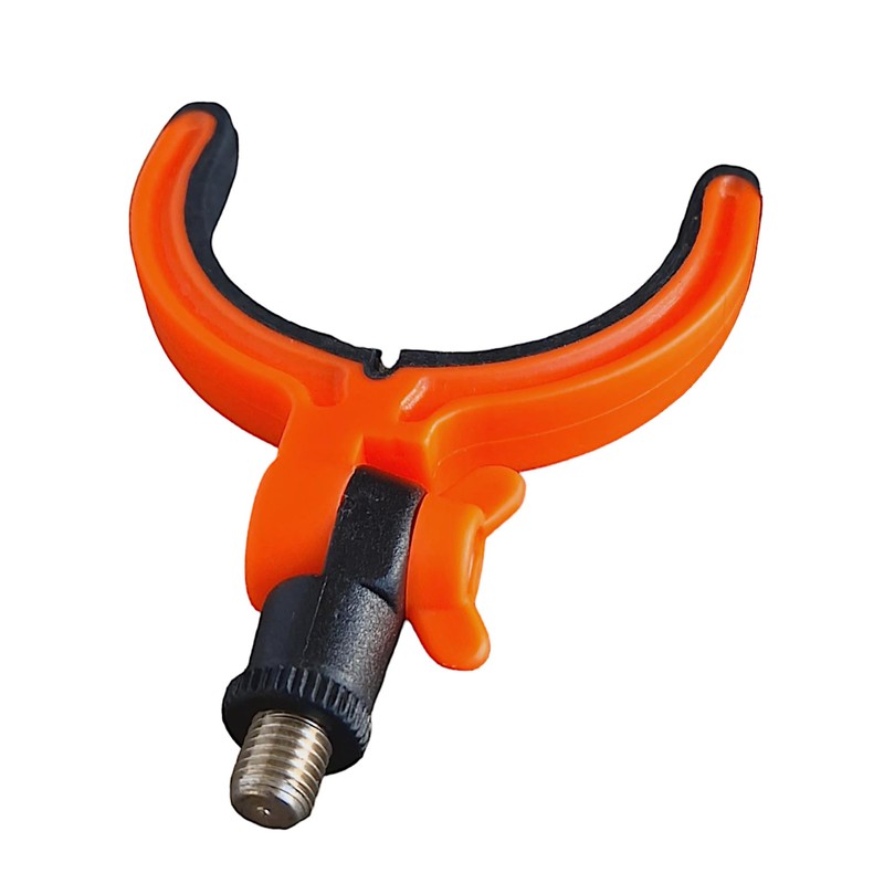 Coarse Fishing Rod rest heads with adjustable head and gripper