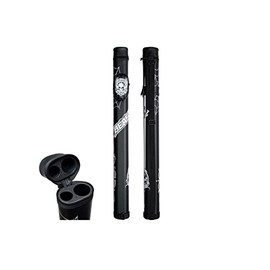 HAN'S DELTA 1x1 Hard Oval Pool Cue Billiard Stick Carrying Case, (Several Colors Available) (Beast)