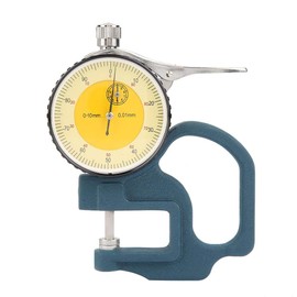 Digital Thickness Gauge, Teaching Other Gauges Meter Paper Metal Card High Precision Pointer Display Caliper Electronic Micrometer Measuring Tool 0-0.4 Inch (0-10 mm)