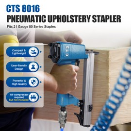 CTS 8016 Pneumatic Upholstery Staple Gun for Furniture