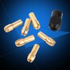 Collet Sleeves, 7Pcs Brass Chuck Collet Drill Bit Sets Nut