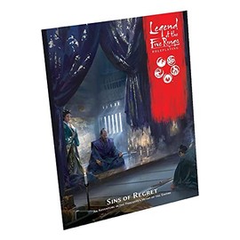 Legend of the Five Rings Roleplaying Game Sins of Regret EXPANSION | Adventure Game | Strategy Game for Adults and Teens | Ages 14+ | 3-5 Players | Avg. Playtime 2 Hours | Made by Fantasy Flight Games