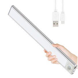 Luz para Closet, Luces Led Recargables, Lampara de Cocina, 1000 mAh, 50 Led 3 Modos de Operación, Lámparas Recargables Led, Luces Nocturnas Inalámbricas Regulables para Recámara, Clóset, Cocina
