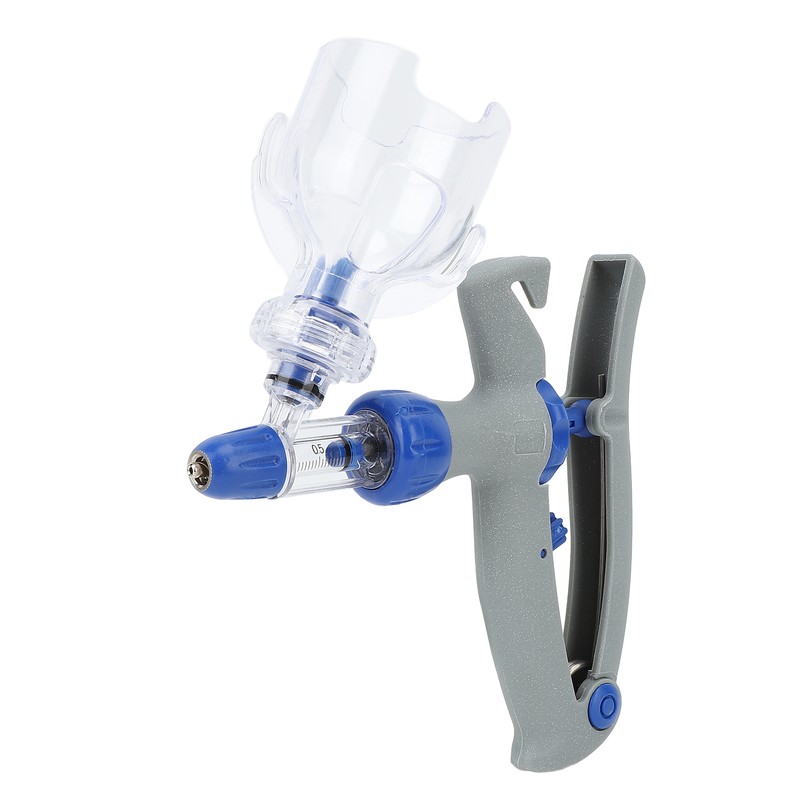 Livestock Continuous Syringe Adjustable Bottle Insertion Design Accurate Animal Injection