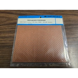 RadioShack Vintage Radio Shack 4½ by 5 5/8 Prepunched Perboard, Archer - New Old Stock