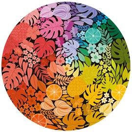 Ravensburger 12000821 Circle of Colours-Tropical 500 Piece Jigsaw Puzzles for Adults and Kids Age 10 Years Up, Multicolour, One Size