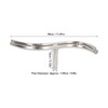 Curved Lathe Tool Rest, S Shaped Stainless Steel Blade, 5/8