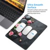 SSIMOO Spa Stone and Rose Flowers Desk Computer Pad-Gaming Computer
