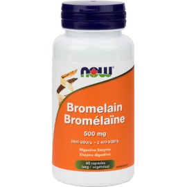 Now Bromelain 2,400 GDU 500mg - 60 V-Caps