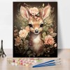 TISHIRON DIY Paint by Numbers for Adults, Cute Deer with