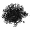 100 Pcs Note Paper Clip Black Creative Cute Music Wire