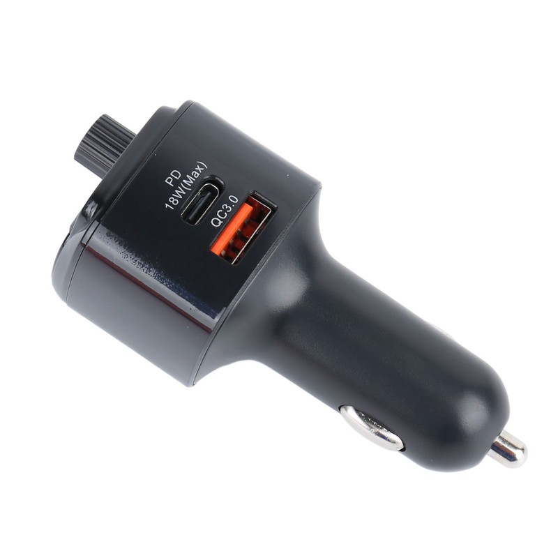 Car Bluetooth Adapter V5.0 FM Bluetooth Transmitter MP3 Music Player