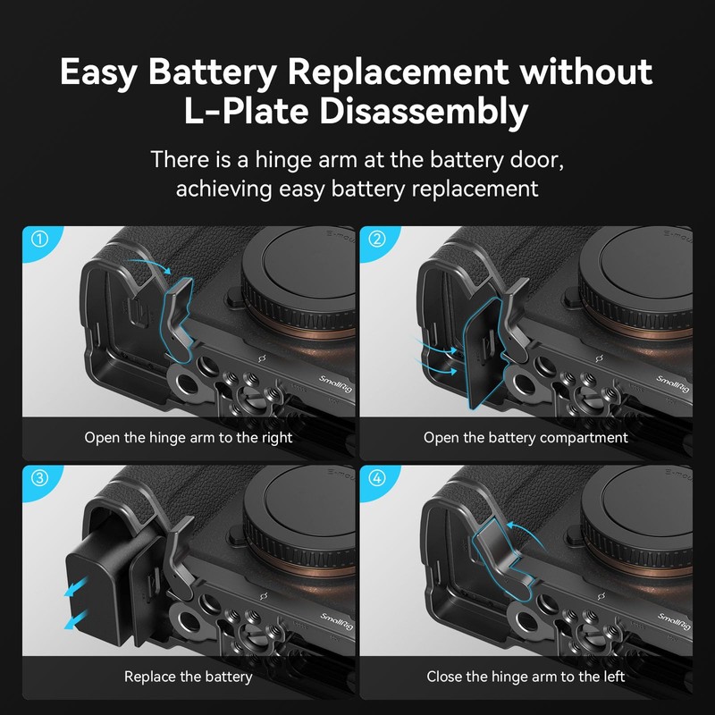 SMALLRIG A7 IV / A7S III / A1 L-Bracket for