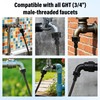 6 Pack 3/4" Female to 1/4" Quick Connect Drip Irrigation