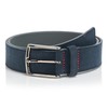 HUGO, Gregor Smooth Suede Leather Belt, clean navy, 40