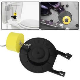 Be In Your Mind 2 Stück Toiletten-Klappenstopfen 2 Zoll Ersatz-Kits mit Kette 7381129-200.0070A für 2 Zoll Spülventile Kompatibel mit Amerikanischem Standard