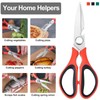 3-Pack Kitchen Scissor All Purpose Kitchen Shears Heavy Duty Scissors