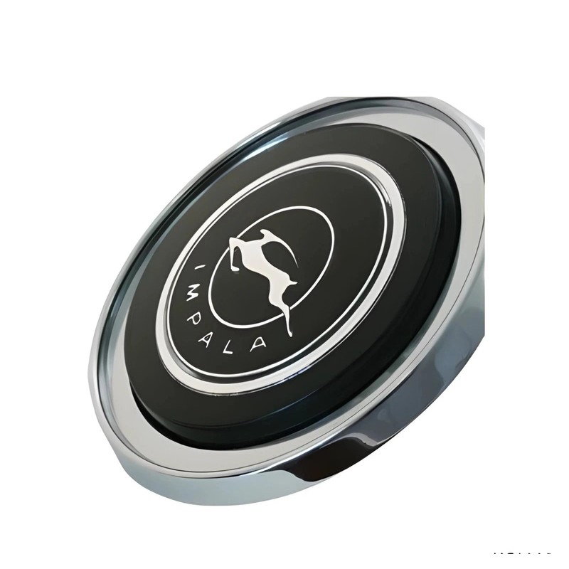 1Pc Steering Wheel Chrome Horn Ring Button Center Cap Assembly
