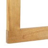 Safavieh PAT7045A Outdoor Collection Owens Natural teak wood Balcony Hanging