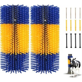 2PCS Livestock Scratching Brush, Cow, Horse, Goat, Livestock Brushes For Scratching, Horse Brush, Cow Brush, Goat Scratching Post, Animal Back Scratching