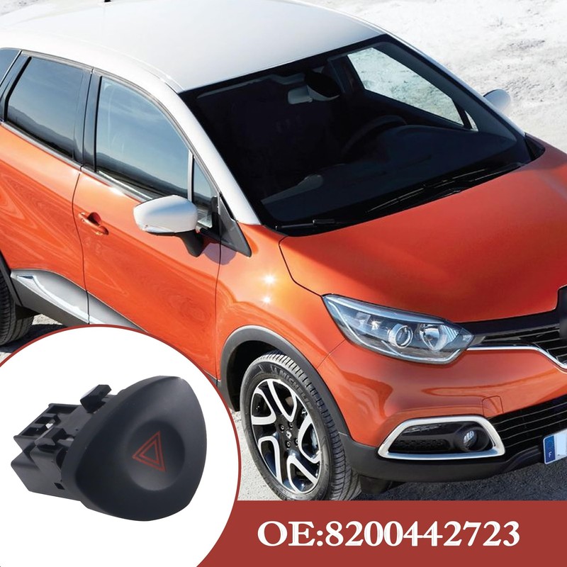 HISports Hazard Switch 8200442723, Hazard Switch Compatible with Renault Clio