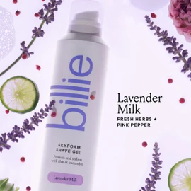 Billie Foaming Shave Gel Lavender Milk