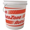 AutoZone 5 Gallon White Bucket, Storage or Cleaning