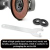9 Pcs Angle Grinder Wrench Grinder Nut Kit Spanner Wrench