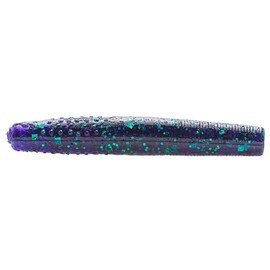 Z-MAN 10X Tough ElaZtech Finesse TRD Paquete de 8, Junebug, 2.75 in.