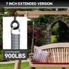 7 inch Eye Bolts - 4 Pcs Eyes Hooks Screw