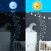 aooyaoo Glow in The Dark Stars Wall Stickers, Glowing Stars
