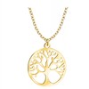 Sofia Milani - Women's Necklace 925 Silver Tree Circle Pendant,