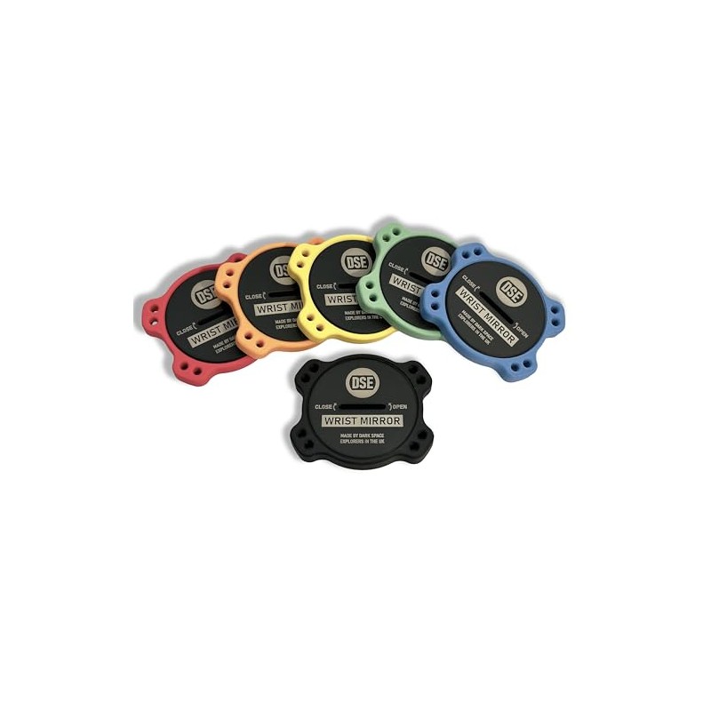 Dark Space Explorers SCUBA Diving Wrist Mirror (Red)