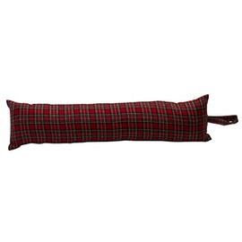 Classic Home Store Royal Stewart Mini Tartan Check Draught Excluder Brushed Cotton Long Door Draft Stopper (2ft 6")