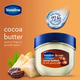 Vaseline Lip Therapy Cocoa Butter, Nourishing Lip Balm for Optimal Moisture, Cocoa Butter (Pack of 1)