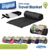 Cloudz Extra Large Airplane Travel Blanket for Your Flight, Car,