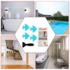 Secopad Bathtub Stickers Non-Slip, 24 PCS Safety Shower Treads Adhesive