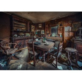 Ravensburger Puzzle 12000275 - Lost Places, Bizarre Meal - 1000 Pieces Puzzle for Adults and Children from 14 Years, Lost Places Puzzle