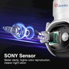 Ctronics 4K 8MP Outdoor Surveillance Camera WiFi with Headlight, 2.4/5GHz