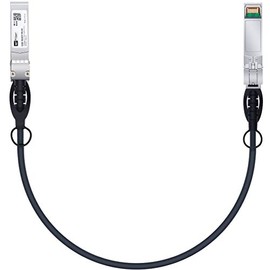 1.25G SFP Cable, SFP DAC, 0.5-Meter(1.64ft), 1GBASE-CU Passive Direct Attach Copper Twinax Cable for Cisco SFP-H1GB-CU0.5M, Meraki, Ubiquiti,UniFi, Mikrotik, Fortinet, Netgear, D-Link and More