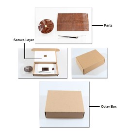 MilesDecor Luxury DIY 3D Wall Clock, Large & Frameless, Self- Adhesive Roman Numerals with Accurate Quartz Movement, Suitable for Home Décor, Living & Dining Room, Kitchen, Study Room, School (Gold)