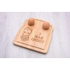 I was Groot Hardwood Breakfast Boiled Egg Board 24cm x