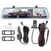 11.66in Auto Car DVR Video Recorder Dual Lens High Definition
