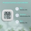 2 Pack Digital Room Hygrometers Thermometer Indoor,yVicv Humidity Monitor Thermometer