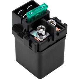 Starter Solenoid Relay for Honda Shadow750 VT750 1998-2010/CBR600RR 2003-2014 CBR600 F2 F3 F4 F4i 1991-2003/VT1100 Shadow1100 Spirit 1997-2007/for Kawasaki Vulcan 500 800 900 1500-1700 2000