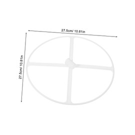 iplusmile Crib Mosquito Net Frame Lightweight Mesh Net Support Stand for Nursery Bed Easy Tool Installation Bed Crib Accessories Portable Canopy Holder