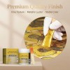 3pcs Weather Resistant Water-based Gold Paint 150g,
