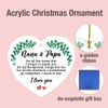Best Nana and Papa Gifts - Acrylic Ornament Keepsake