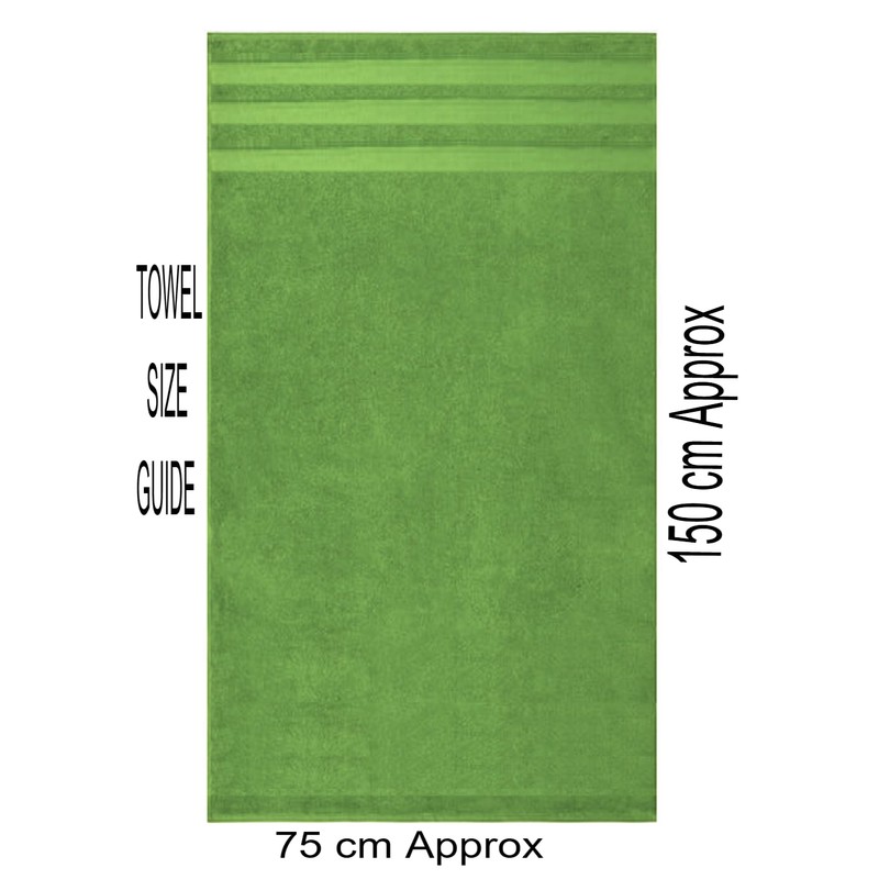 Pack of 2 Large Jumbo Bath Sheets 500 GSM 100%