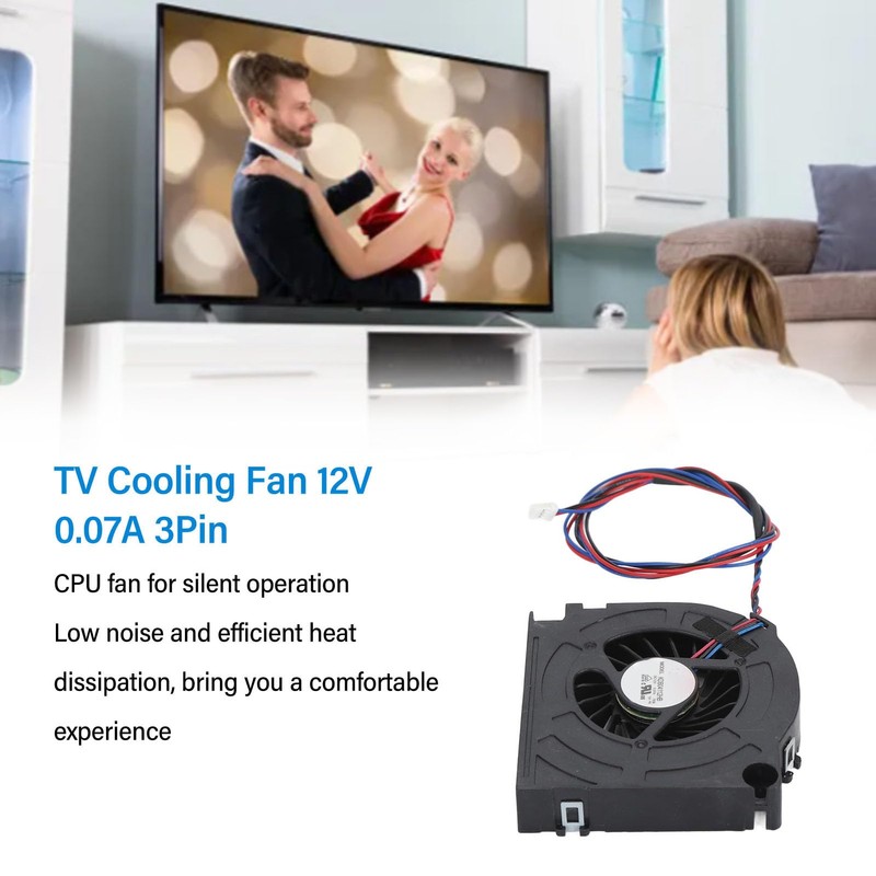 TV CPU Cooling Fan for HU7580 HU8500 HU8550 HU8590 HU9000
